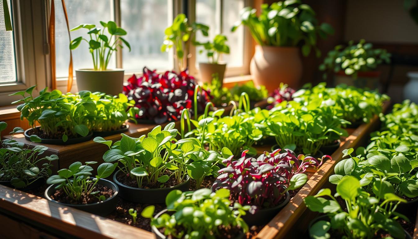 Die ökologischen Vorteile des Anbaus von Microgreens zu Hause