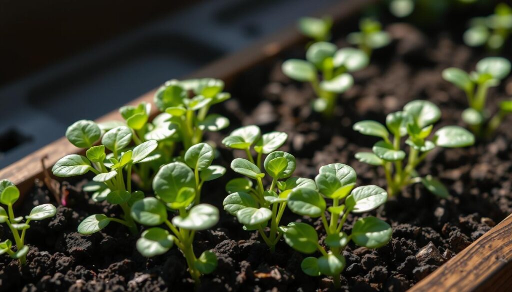 Grünkohl Microgreens