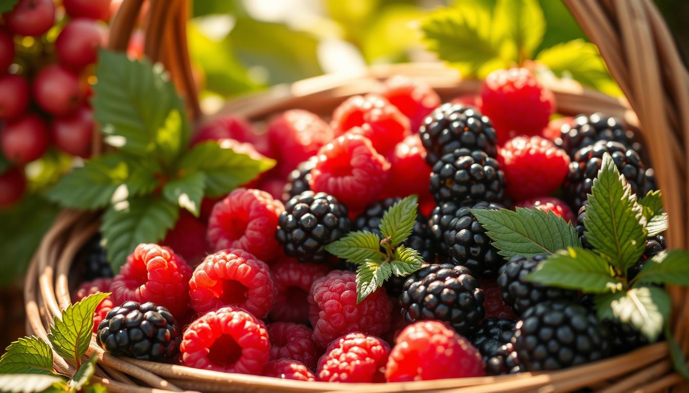 Himbeeren und Brombeeren richtig ernten und konservieren