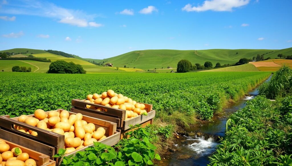 Kartoffellagerung Wundheilung