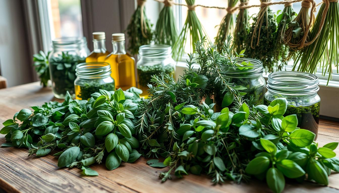 Kräuter richtig ernten und konservieren: So bleibt das Aroma erhalten