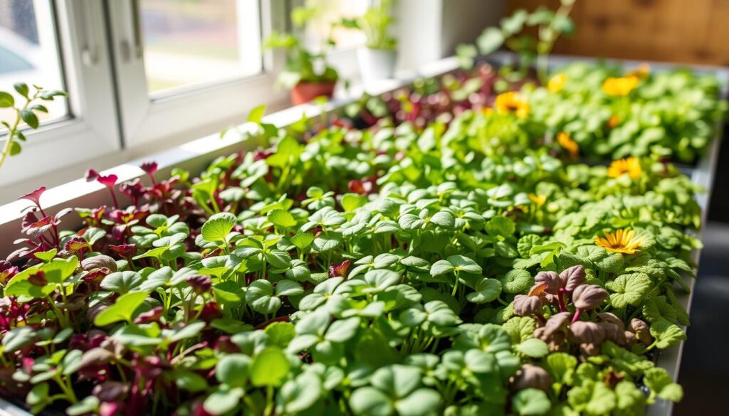 Nährstoffreiche Superfood Microgreens