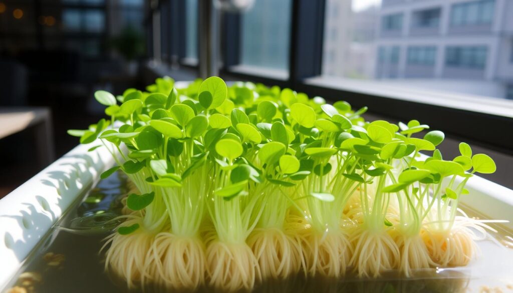 Regrowing Microgreens