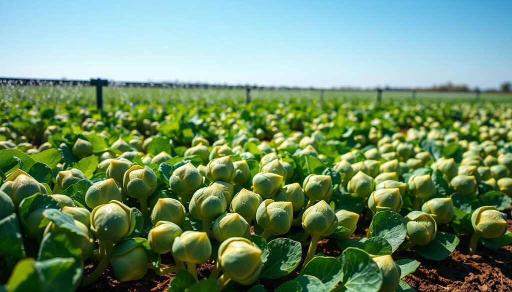 Rosenkohl Bewässerung