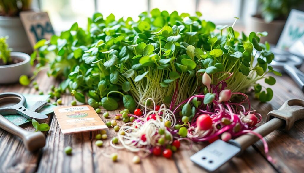 Samenarten Microgreens