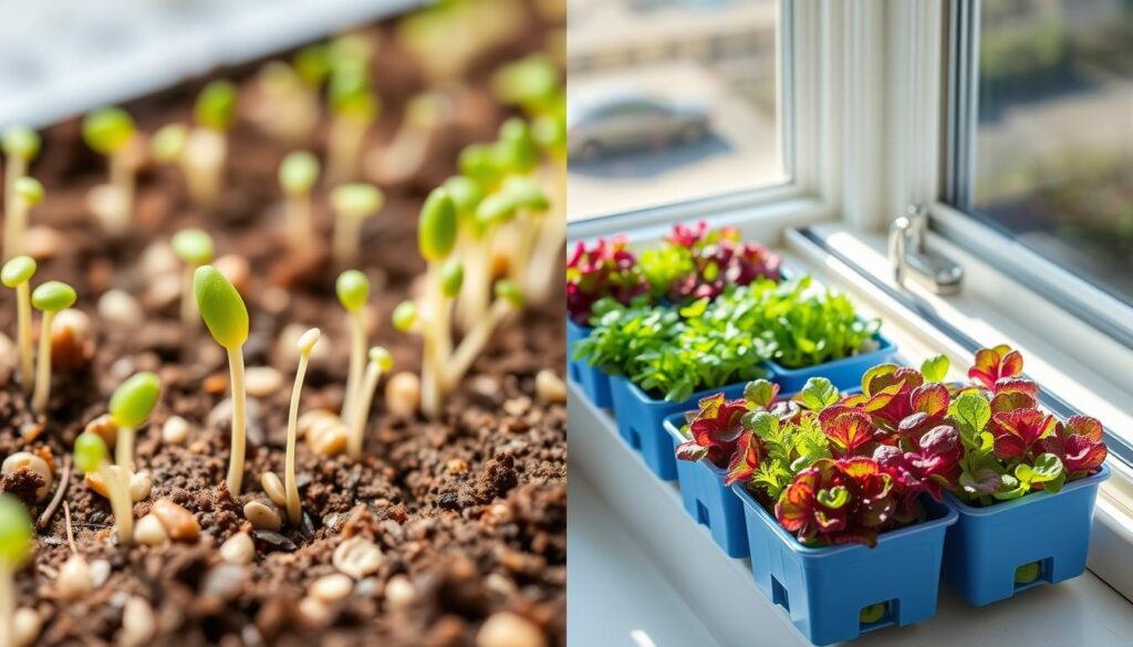 Unterschied zwischen Sprossen und Microgreens