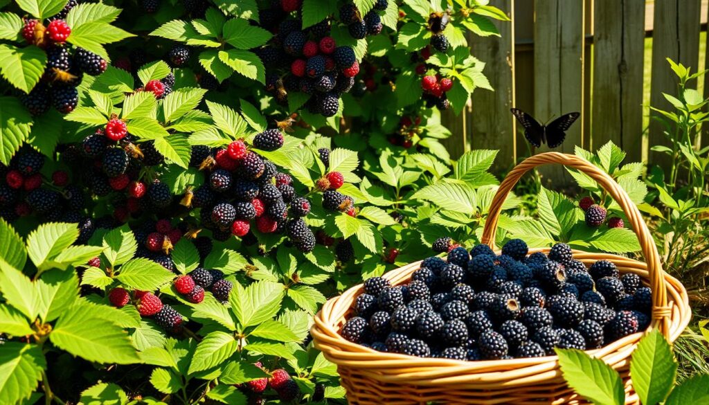 Benefits of homegrown blackberries