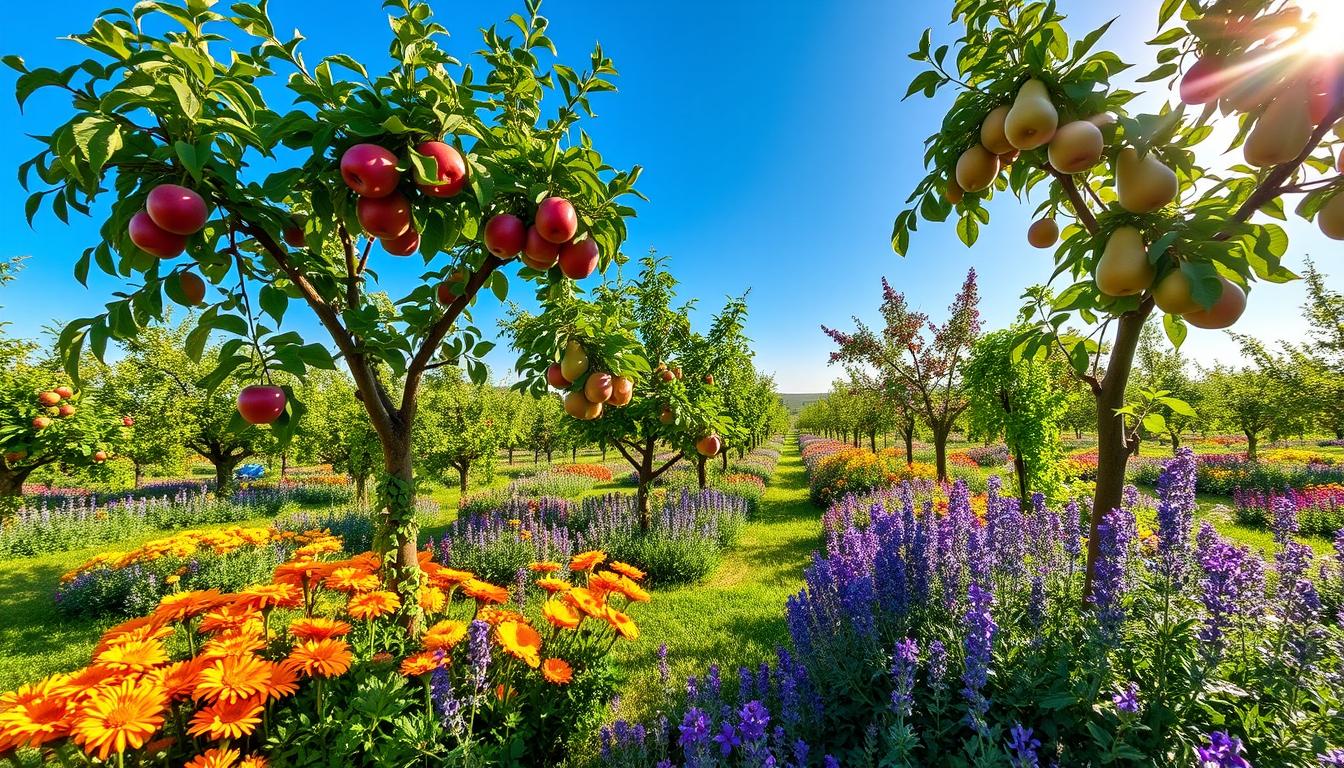 Best Companion Plants for Fruit Trees