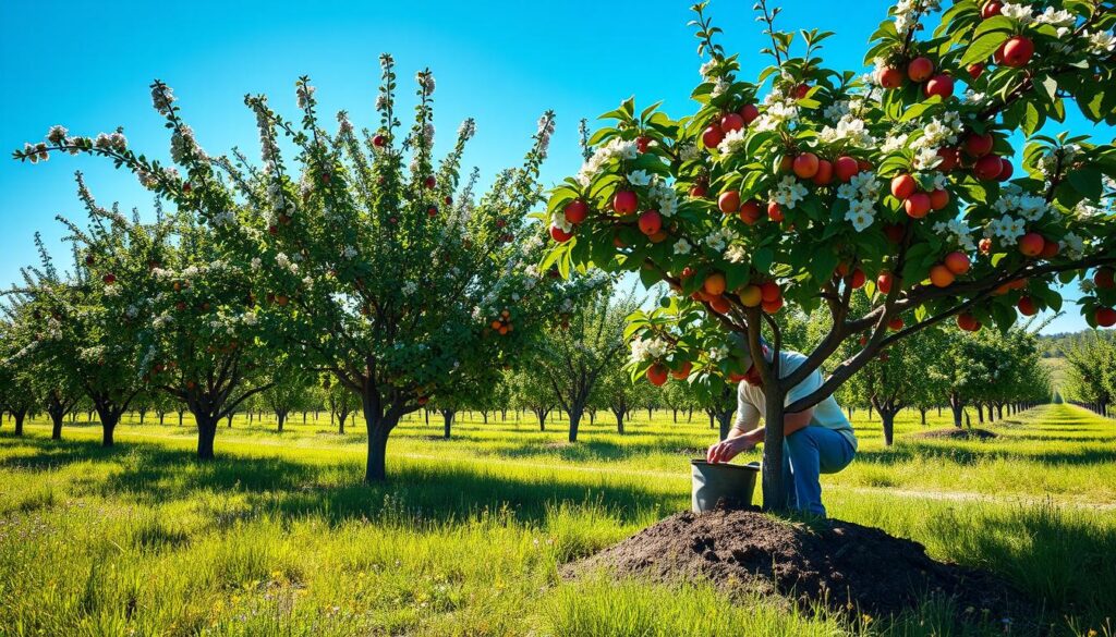 Best time to fertilize fruit trees