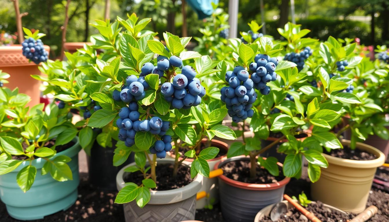 How to Grow Blueberries in Containers