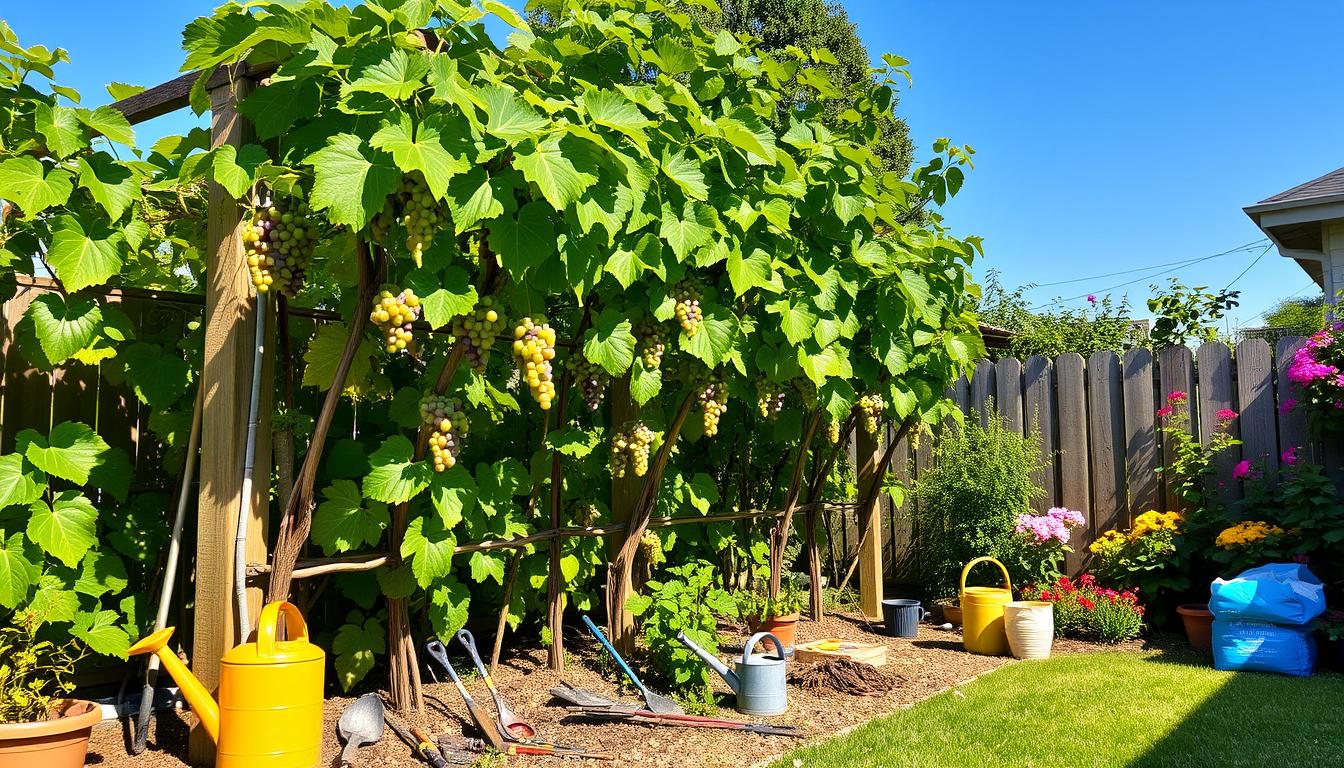 How to Grow Grapes in Your Backyard