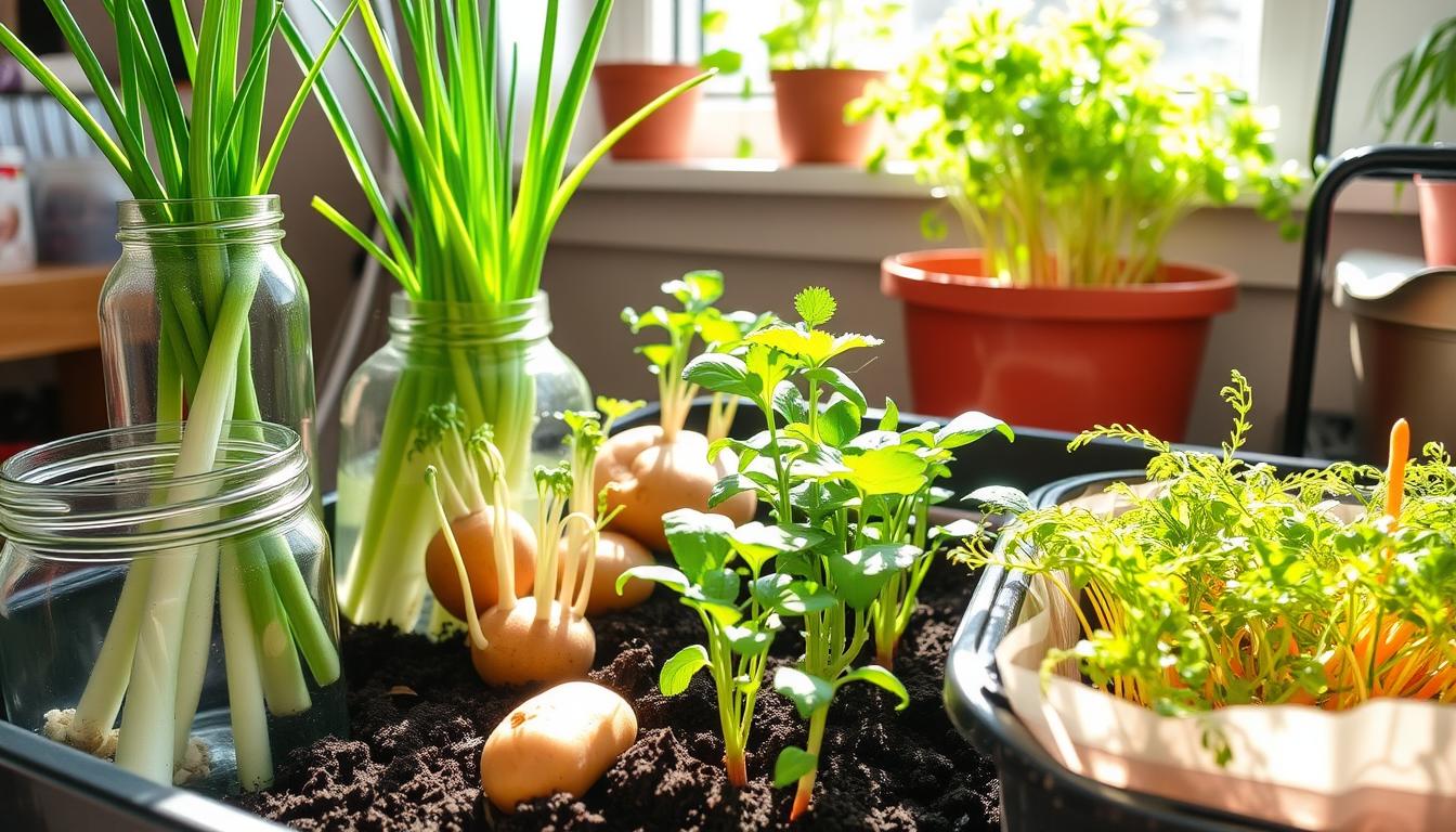 How to Grow Vegetables from Kitchen Scraps