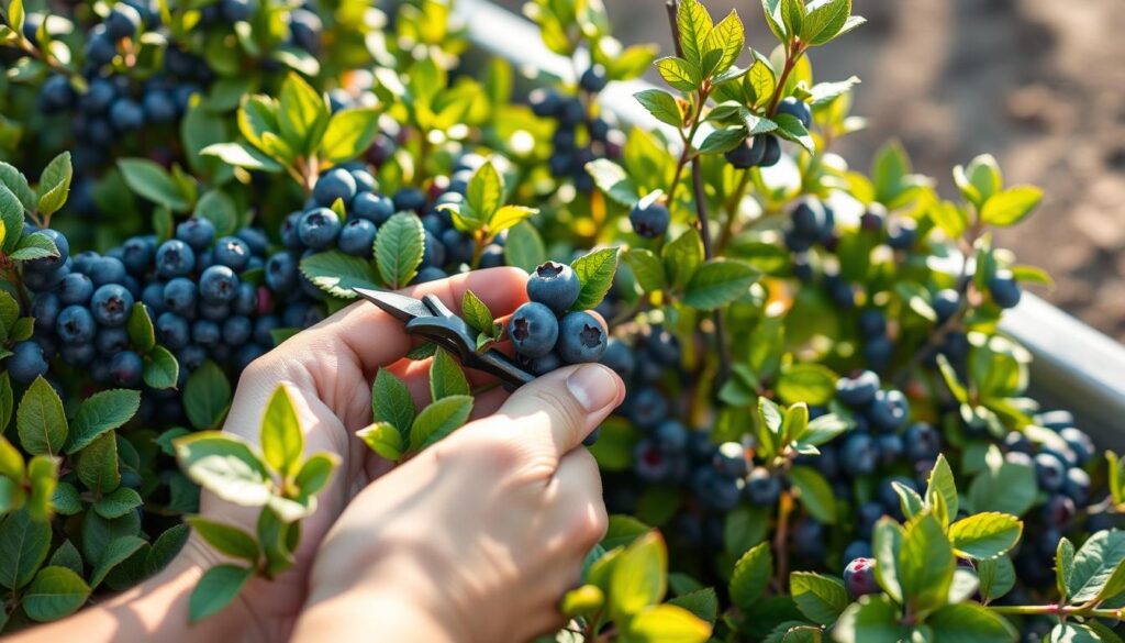 Pruning Blueberries for Healthy Growth