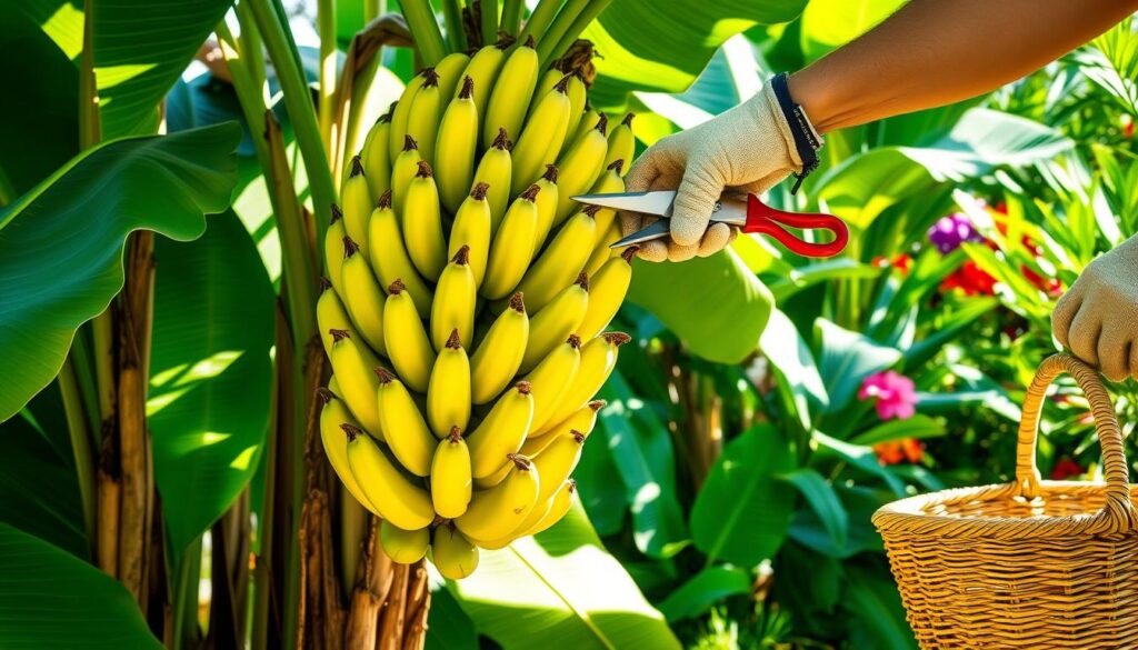 banana harvesting tips