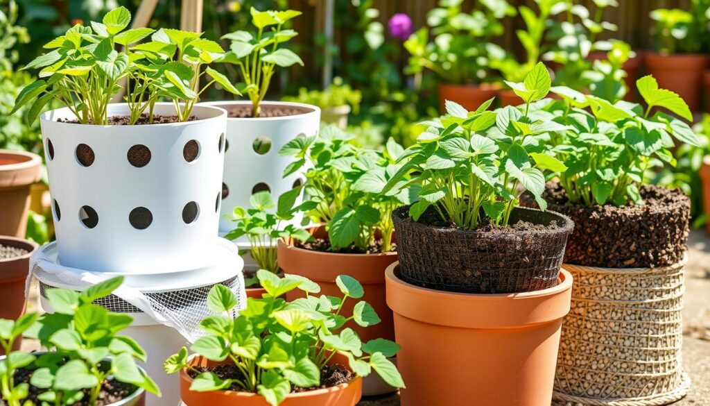 drainage solutions for container gardening