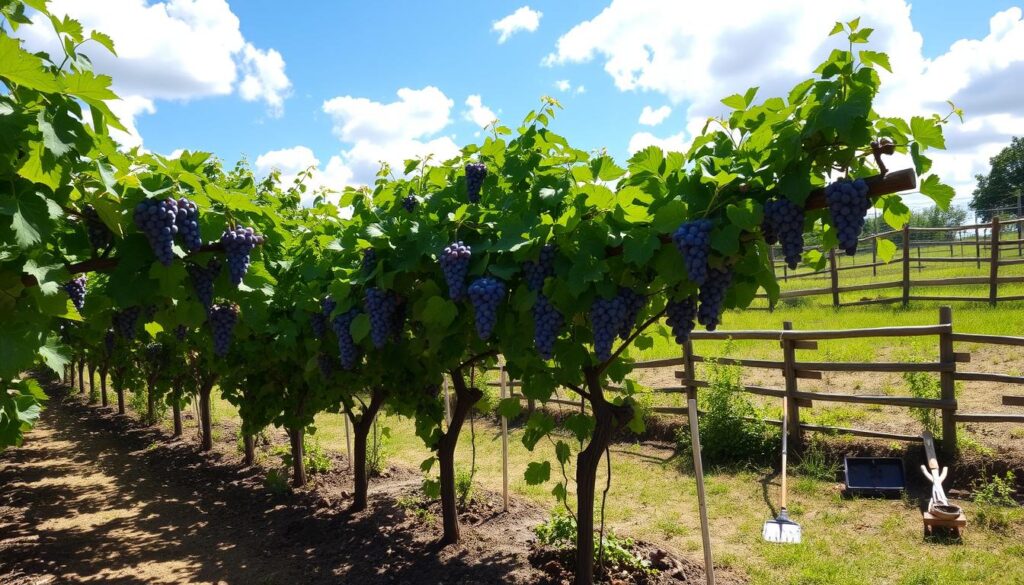 growing grapes location