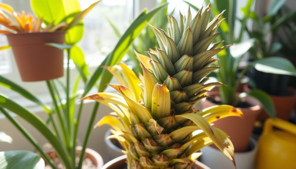 indoor pineapple issues