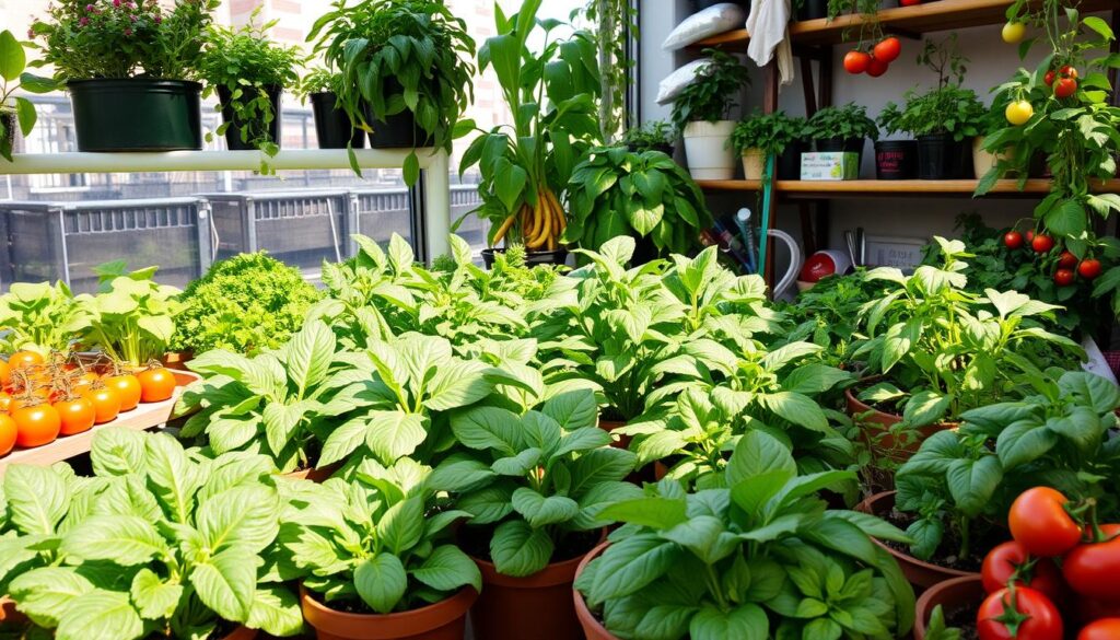 indoor vegetable garden