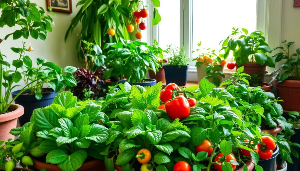 indoor vegetable garden