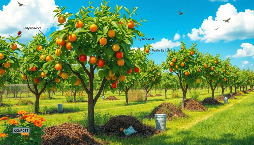 natural pest management strategies for fruit trees