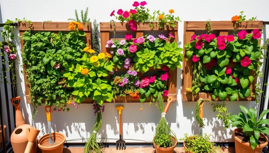 Unique vertical garden ideas