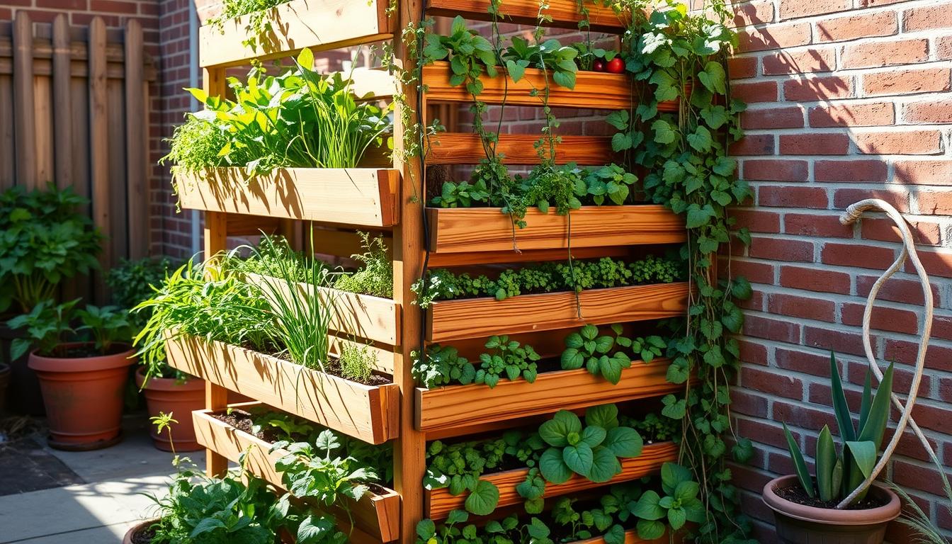 Vertical garden structures