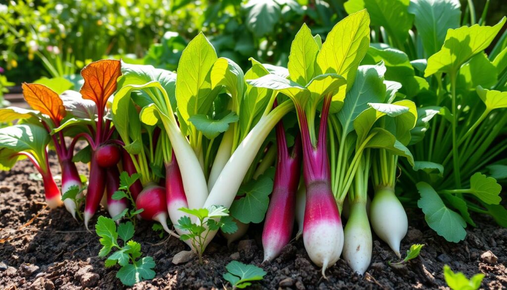 fast-growing radish varieties