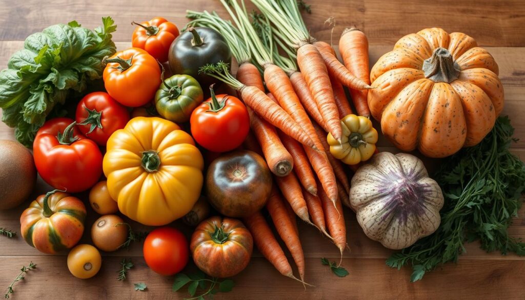 heirloom vegetables