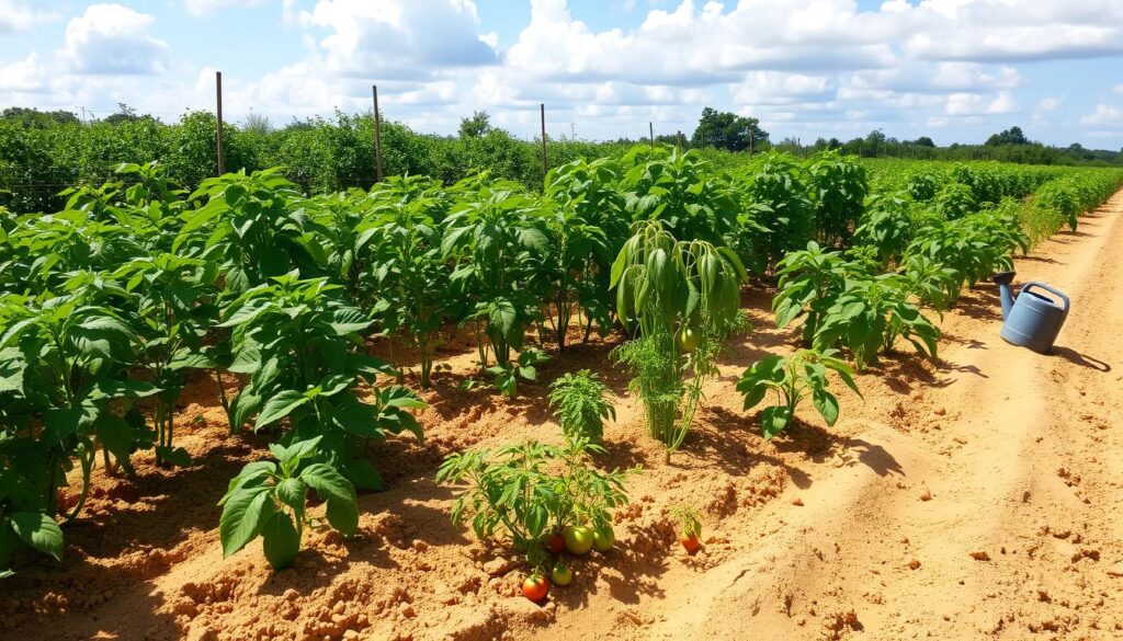 sandy soil vegetable gardening