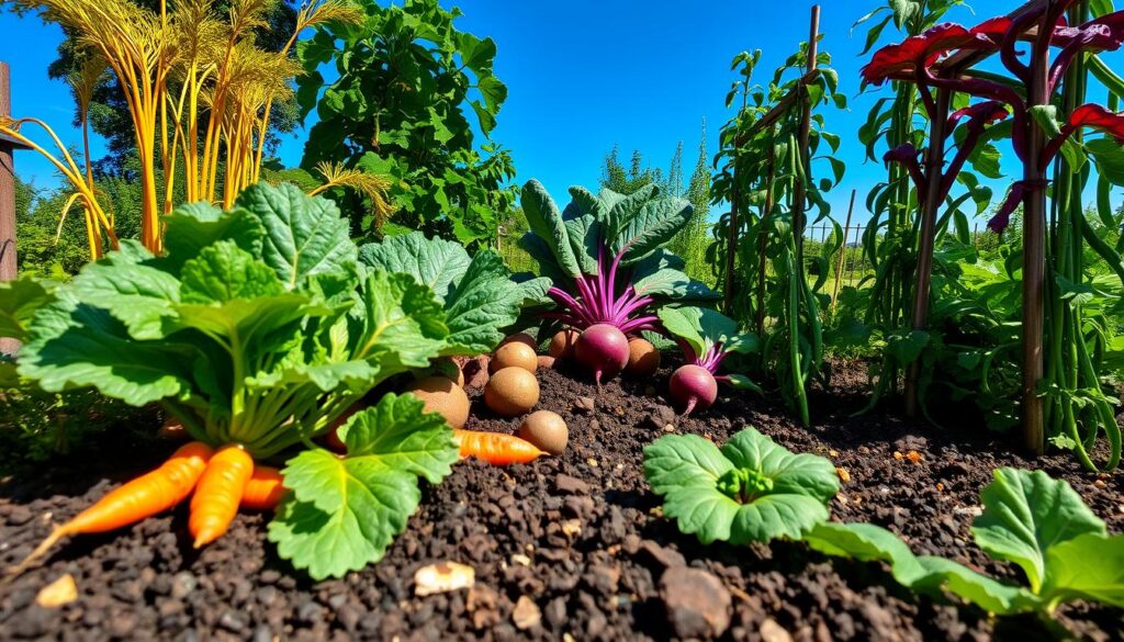 vegetables that grow well in clay soil